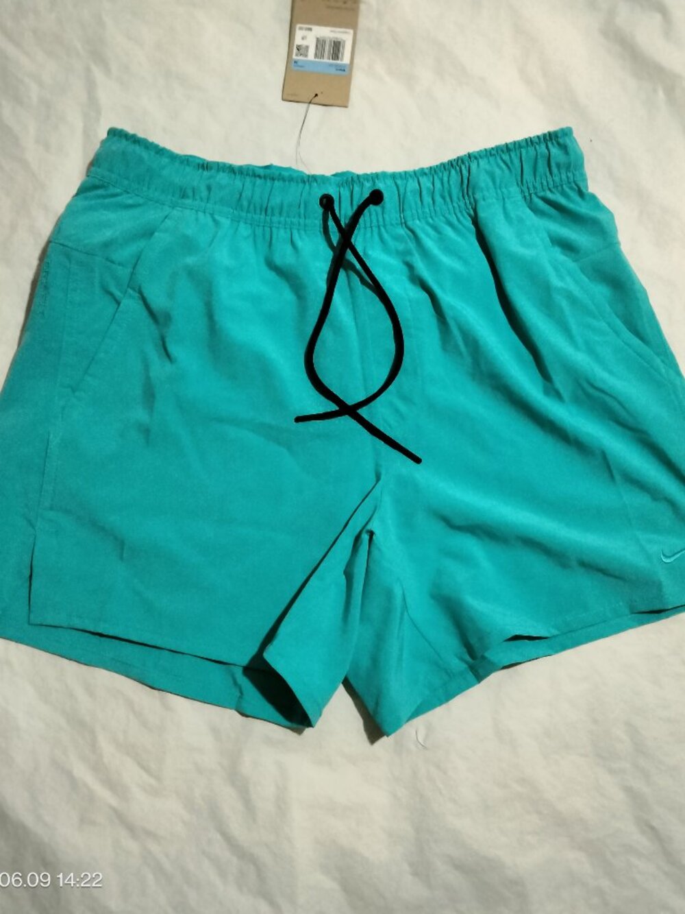 Nike Unlimited Dri-fit 5" Training Shorts Men's Size M DV9336-345 Teal Unlined